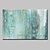 voordelige Abstracte schilderijen-Hang-geschilderd olieverfschilderij Handgeschilderde Horizontaal Abstract Modern Inclusief Inner Frame / Uitgerekt canvas