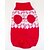 voordelige Nieuw ontwerp-Kat Hond Truien Kerstmis Winter Hondenkleding Rood Kostuum Acryl Vezels Kleurenblok Casual / Dagelijks Nieuwjaar XS S M L XL XXL