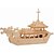 رخيصةأون ألعاب بازل ثلاثية الأبعاد-تركيب خشبي قط سفينة المستوى المهني خشبي 1 pcs للأطفال للصبيان ألعاب هدية