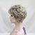cheap Synthetic Trendy Wigs-Synthetic Wig Wavy Blonde Synthetic Hair Blonde Wig Women&#039;s Capless