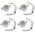 voordelige LED-verzonken lampen-YouOKLight 450 lm 3 LEDs Decoratief LED-neerstralers Warm wit / Koel wit 100-240 V Thuis / kantoor / Kinderkamer / Keuken / 4 stuks
