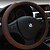 cheap Steering Wheel Covers-Steering Wheel Covers Leather 38cm Black / Red / Orange For universal