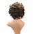 abordables Pelucas sintéticas de moda-Pelucas sintéticas Rizado Rizado Peluca Marrón Pelo sintético Mujer Pelo Ombre Marrón OUO Hair