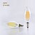 billige Elpærer-HRY 5pcs 6 W LED Filament Bulbs 560 lm E14 C35 6 LED Beads COB Decorative Warm White Cold White 220-240 V / 5 pcs / RoHS