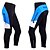 economico Set di abbigliamento da uomo-Nuckily Per donna Manica lunga Maglia con pantaloni da ciclismo Inverno Vello Elastene Poliestere Blu Botanico floreale Divertente Bicicletta Completo tuta Tenere al caldo Antivento Fodera di vello