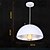 olcso Függőfények-120CM LED Függőlámpák Fém Festett felületek Vintage 110-120 V / 220-240 V