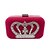 cheap Clutches &amp; Evening Bags-Women&#039;s Bags Velvet Evening Bag Crystal / Rhinestone Solid Colored Wedding Party Event / Party Black Purple Red Fuchsia