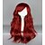 abordables Perruques de déguisement-perruque de costume de cosplay perruque synthétique perruque cosplay ondulée perruque ondulée rouge cheveux synthétiques femme rouge hairjoy