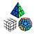 ieftine Cuburi Magice-set de cuburi de viteză 3 buc cub magic iq cube 3*3*3 cub magic jucărie educațională antistres cub puzzle viteza clasic&amp;amp; cadou jucărie atemporal pentru adulți / 14 ani+