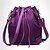 baratos Conjunto de Bolsas-Mulheres Náilon Conjuntos de saco Conjuntos de sacolas 3 Pcs Purse Set Preto / Roxo / Fúcsia