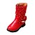 baratos Botas Infantis-Para Meninas Botas Conforto Botas de Neve Courino Antiderrapante Little Kids (4-7 anos) Big Kids (7 anos +) Casual Ao ar livre Caminhada Ziper Preto Vermelho Rosa claro Inverno / TR / EU36