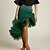 cheap Latin Dancewear-Latin Dance Tutus &amp; Skirts Women&#039;s Performance Spandex Flower / Crystals / Rhinestones Natural Skirt