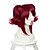 olcso Jelmezparókák-Szintetikus parókák Egyenes Egyenes Paróka Piros Szintetikus haj Női Piros OUO Hair