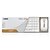 abordables Combo de teclado y ratón-Sin Cable Combo de teclado de mouse Resistente a derrames Batería AA oficina teclado