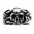 お買い得  メンズ指輪-男性用 指輪 オリジナル ファッション ステンレス鋼 スカル ジュエリー Halloween 日常 カジュアル スポーツ