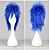 baratos Peruca para Fantasia-Perucas de Cosplay Perucas sintéticas Perucas de Fantasia Liso Reto Peruca Curto Azul Cabelo Sintético Mulheres Azul hairjoy