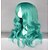 preiswerte Trendige synthetische Perücken-Synthetische Perücken Wellen Wellen Perücke Lang Grün Synthetische Haare Damen Grün hairjoy
