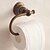 billiga Badrumsmaskinvara-toalettpappershållare antik mässing badrumsrullpapperhållare väggmonterad 1st