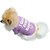 billiga Hundkläder-Katt Hund T-shirt Bokstav &amp; Nummer Mode Ledigt / vardag Hundkläder Valpkläder Hundkläder Purpur Röd Blå Kostym för Girl and Boy Dog Cotton XS S M L