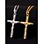 cheap Pendant Necklaces-Pendant Necklace Pendant Cross Ladies Party Work Casual Platinum Plated Gold Plated Alloy Black Gold Silver Necklace Jewelry For Birthday Daily