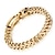 cheap Bracelets &amp; Bangles-Men&#039;s Chain Bracelet Wheat Baht Chain Luxury Fashion Hip-Hop Hip Hop 18K Gold Plated Bracelet Jewelry Golden / Silver For Party Street Gift Casual Daily / Stainless Steel / Titanium Steel