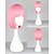 tanie Peruki kostiumowe-peruki syntetyczne proste kardashian proste bob z grzywką peruka różowe włosy syntetyczne damskie różowe hairjoy peruka na halloween