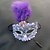 baratos Acessórios para Festa do Halloween-1pc laço máscara de penas para o dia das bruxas traje do partido cor aleatória