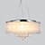 voordelige Kroonluchters-QINGMING® 8-Light Drum Plafond Lichten &amp; hangers Sfeerverlichting Chroom Metaal Glas Kristal 110-120V / 220-240V / E12 / E14