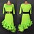 cheap Latin Dancewear-Cosplay Cosplay Costume Party Costume Women&#039;s Christmas Halloween Carnival Festival / Holiday Spandex Organza Green / Blue / Fuchsia Carnival Costumes Solid Colored
