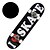 halpa Rullalautailu-Standardi Skateboards Puu Ammattilaisten Musta / Musta / punainen / Sininen / musta