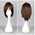 halpa Räätälöidyt peruukit-Cosplay-peruukit Synteettiset peruukit Pilailuperuukit Kihara Kihara Peruukki Beige Synteettiset hiukset Naisten Ruskea hairjoy