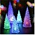 ieftine Decorațiuni de Crăciun-2buc Crăciun pom de Crăciun, mini-condus veioza colorat lumina (culoare aleatorii)