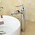 cheap Bathroom Sink Faucets-Bathroom Sink Faucet - Waterfall Chrome Centerset Single Handle One HoleBath Taps