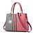 cheap Handbag &amp; Totes-Women&#039;s Bags PU Leather Satchel Zipper Top Handle Bag Ruffles Solid Colored Leather Bags Event / Party Outdoor Office &amp; Career Wine Dark Pink Black Royal Blue