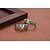 זול Fashion Ring-בגדי ריקוד גברים טבעת הטבעת טבעות לפרקי האצבעות טבעת אגודל כסף רוז גולד כסף סטרלינג אופנתי היפ-הופ חתונה Party תכשיטים Crossover X טבעת מתכוונן מקסים רב תכליתי ללבוש