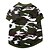 cheap Dog Clothes-Cat Dog Shirt / T-Shirt Camo / Camouflage Holiday Fashion Dog Clothes Red Green Rose Costume Cotton XS S M L