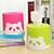 cheap Home Storage Organization-Tissue Box Tissue Cylindrical Shape Plastic Cute Panda Napkin Paper (Random Colours)