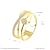 cheap Rings-Women&#039;s AAA Cubic Zirconia Band Ring - Zircon, Cubic Zirconia, Copper Heart, Love Luxury, European, Fashion 6 / 7 / 8 Rose / Golden For Wedding Party Casual / Imitation Diamond