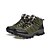baratos Sapatos Desportivos para Homem-Homens Sapatos Confortáveis Couro Ecológico Primavera / Outono Tênis Aventura Antiderrapante Khaki / Verde Escuro / Cinzento / Cadarço