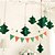 baratos Decorações de Natal-7pcs árvore de Natal decorada ornamentos tridimensionais novo tecido janela do hotel shopping não-tecidos
