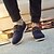 voordelige Heren Oxfordschoenen-Heren Suede schoenen Lente / Herfst Modieuze laarzen Causaal ulko- Toimisto &amp; ura Sneakers Wandelen Nubuck leder Zwart / Blauw / Bruin / Combinatie