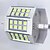 billige Lyspærer-400lm R7S LED-kornpærer T 24LED LED perler SMD 5050 Dekorativ Varm hvit / Kjølig hvit 85-265V