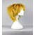halpa Räätälöidyt peruukit-Cosplay-peruukit Synteettiset peruukit Pilailuperuukit Kihara Kihara Peruukki Vaaleahiuksisuus Golden Blonde Synteettiset hiukset Naisten Vaaleahiuksisuus hairjoy