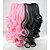 cheap Costume Wigs-pink and black 70cm classical anime wavy braided lolita cosplay wig Halloween