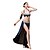 cheap Belly Dancewear-Sequin Ruffles Tassel Women&#039;s Performance Sleeveless Dropped Polyester / Belly Dance