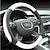 cheap Steering Wheel Covers-Steering Wheel Covers Microfiber 38cm Black / White / Blue For universal