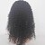 baratos Perucas Sintéticas com Renda-Perucas Lace Front Sintéticas Mulheres Kinky Curly Cabelo Sintético Riscas Naturais Peruca Frente de Malha Preto jet Preto Natural Marrom Escuro