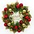 halpa Joulukoristeet-christmas seppele 3 väriä neulasia joulukoristeita kotiin osapuoli halkaisija 36cm navidad uusi vuosi tarvikkeita