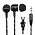 cheap Headphones &amp; Earphones-AWEI Q35 In Ear Wired Headphones Aluminum Alloy Sport &amp; Fitness Earphone with Microphone Headset