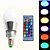 cheap LED Smart Bulbs-1pc 5 W LED Smart Bulbs 300 lm E14 GU10 B22 A60(A19) 1 LED Beads Integrate LED Dimmable Remote-Controlled Decorative RGB 85-265 V / 1 pc / RoHS
